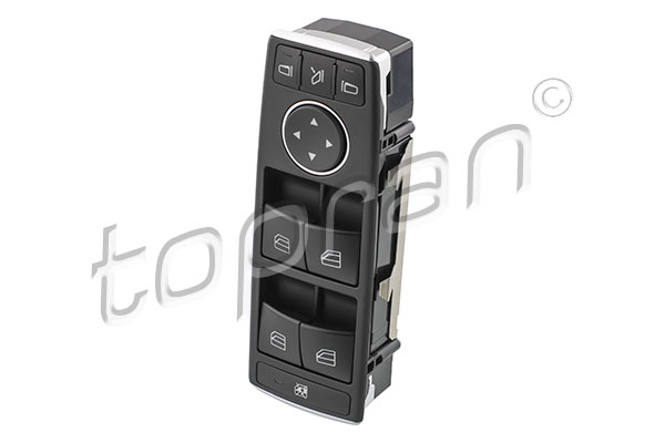 Switch, window regulator TOPRAN 409 627