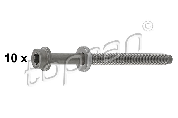 Bolt Kit, cylinder head TOPRAN 109 547