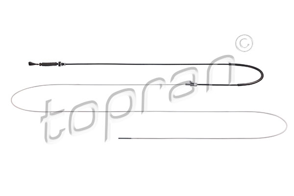 Accelerator Cable TOPRAN 103 302