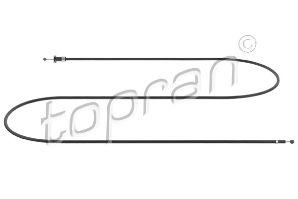 Bonnet Cable TOPRAN 112 159