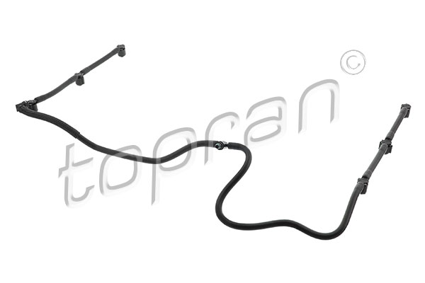 Hose, fuel overflow TOPRAN 410 254