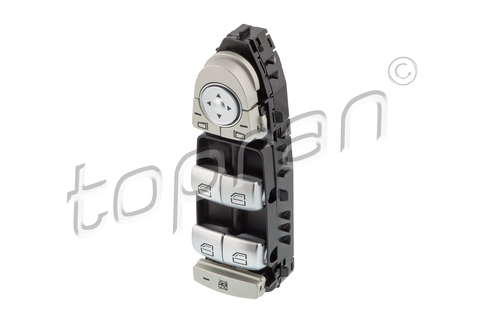 Switch, window regulator TOPRAN 410 124