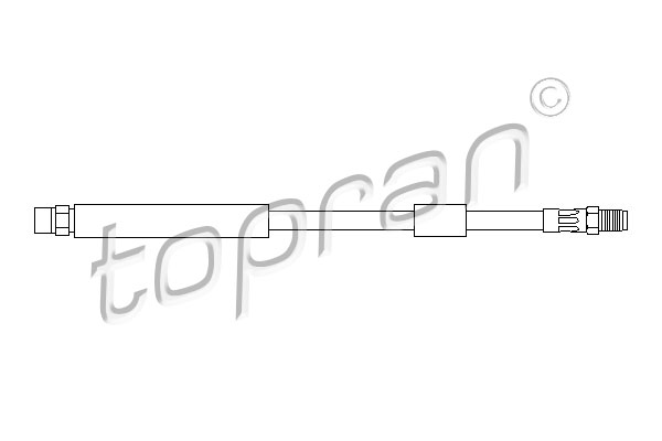 Brake Hose TOPRAN 500 754