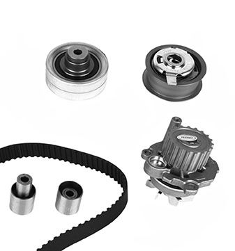 Water Pump & Timing Belt Set GRAF KP731-1