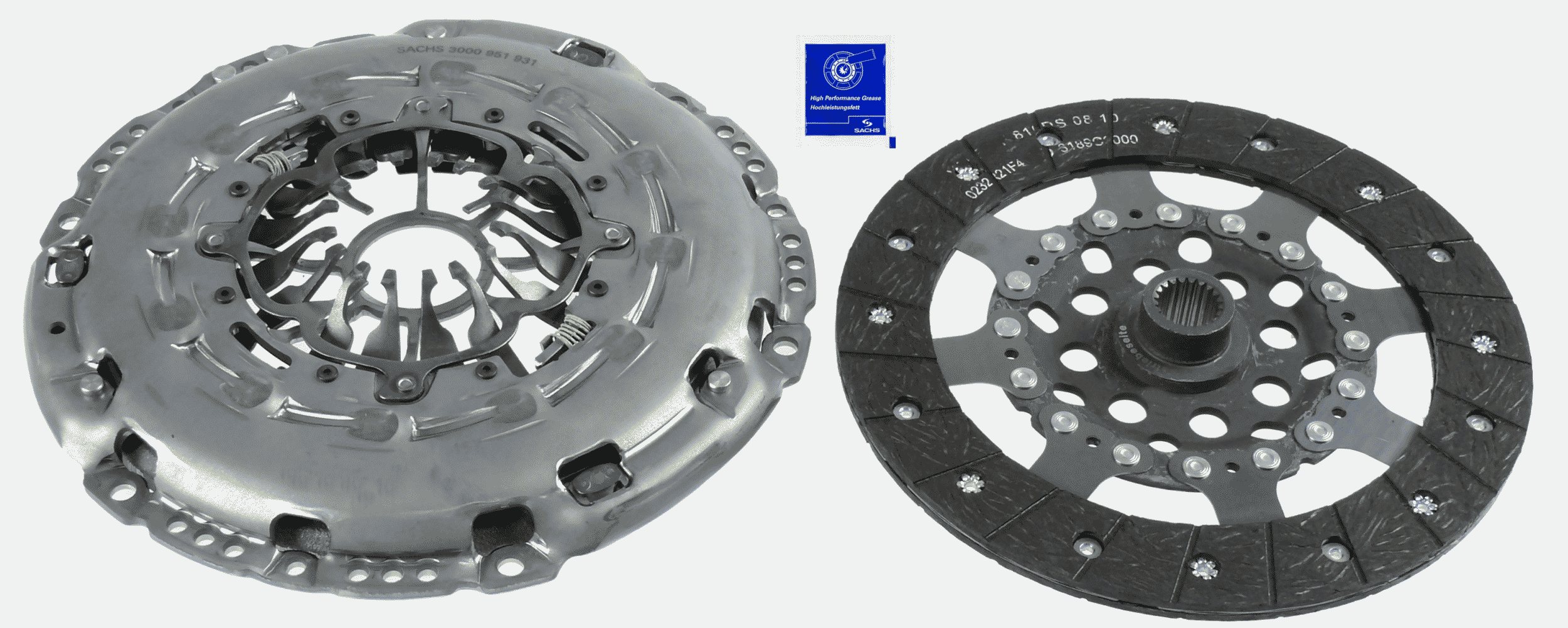 Clutch Kit SACHS 3000 951 931