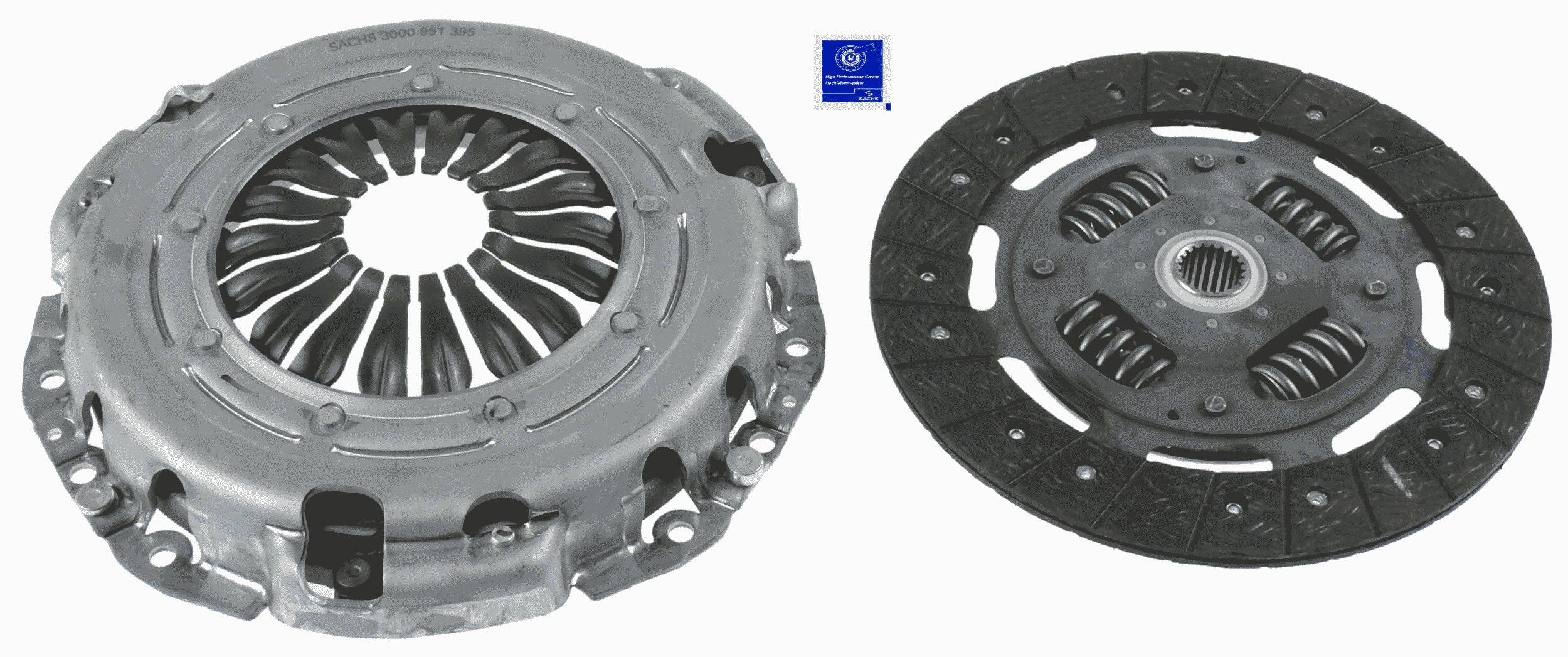 Clutch Kit SACHS 3000 951 395