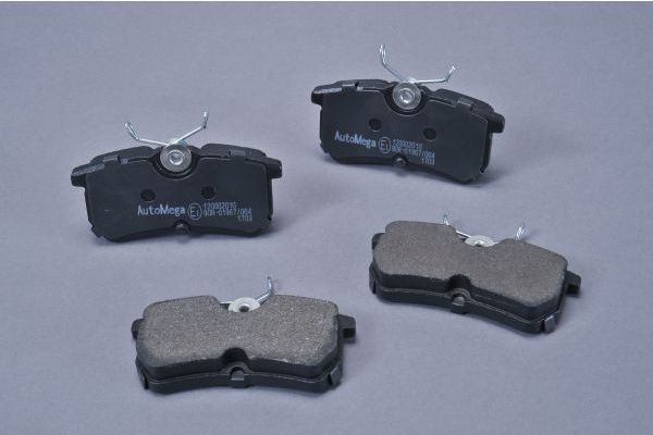 Brake Pad Set, disc brake AUTOMEGA 120002010