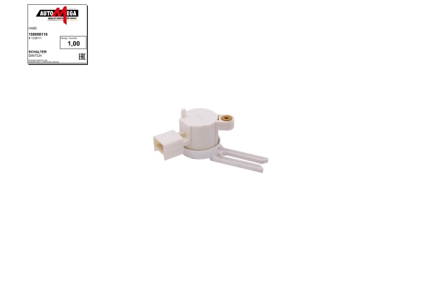 Pedal Travel Sensor, brake pedal AUTOMEGA 150098110