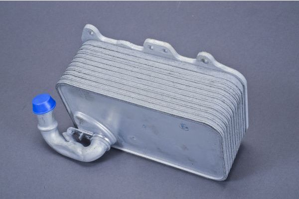 Oil Cooler, engine oil AUTOMEGA 210161010