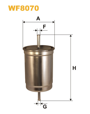 Fuel filter WIX FILTERS WF8070