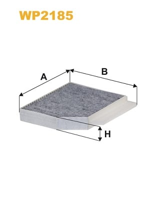 Filter, cabin air WIX FILTERS WP2185