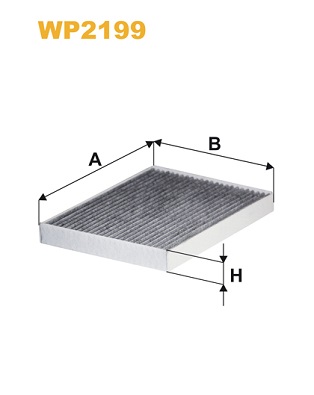 Filter, cabin air WIX FILTERS WP2199