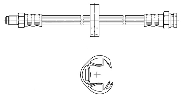 Brake Hose CEF 511411