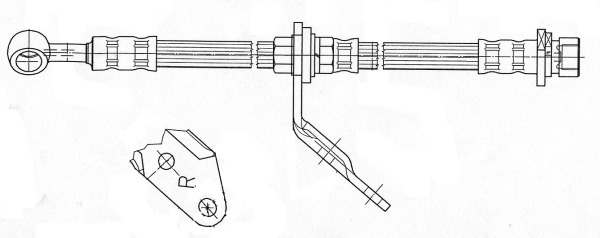 Brake Hose CEF 511998
