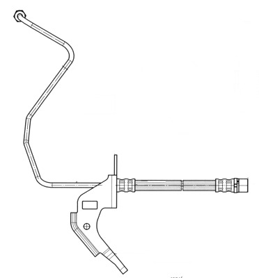 Brake Hose CEF 512328