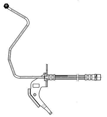 Brake Hose CEF 512329