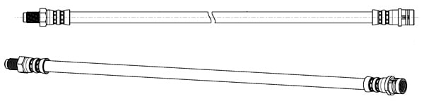 Brake Hose CEF 512664