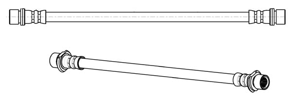 Brake Hose CEF 512729