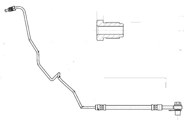 Brake Hose CEF 514512