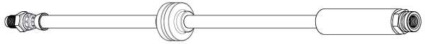 Brake Hose CEF 515296