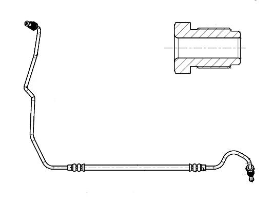 Brake Hose CEF 518317