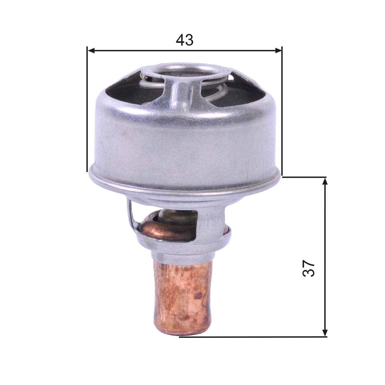 Thermostat, coolant GATES TH01483