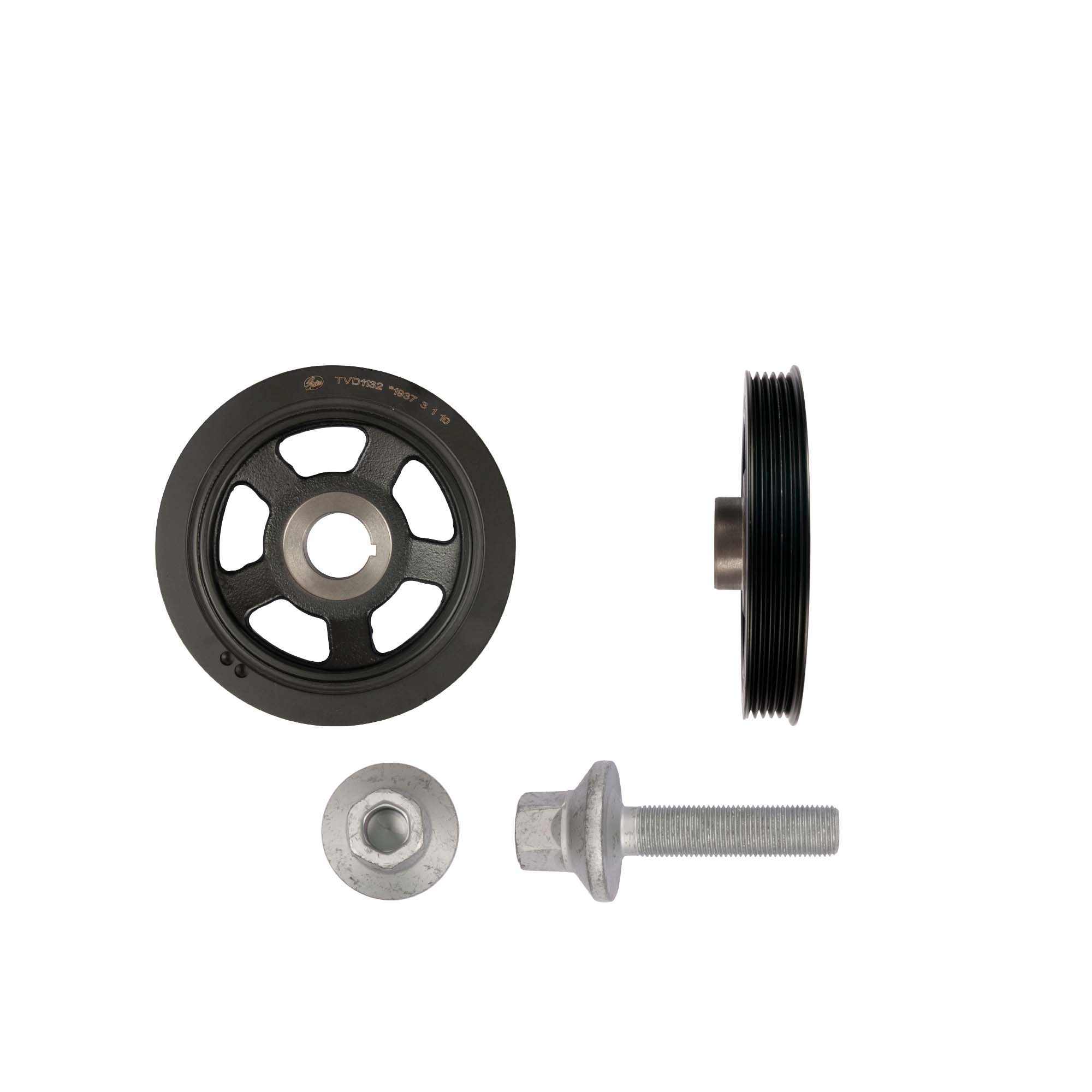 Belt Pulley, crankshaft GATES TVD1132A