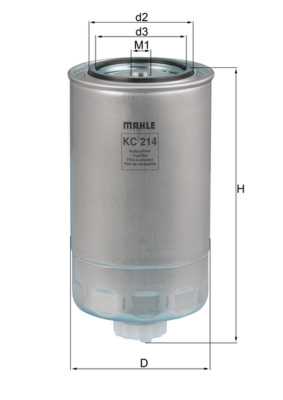 Fuel filter KNECHT KC 214