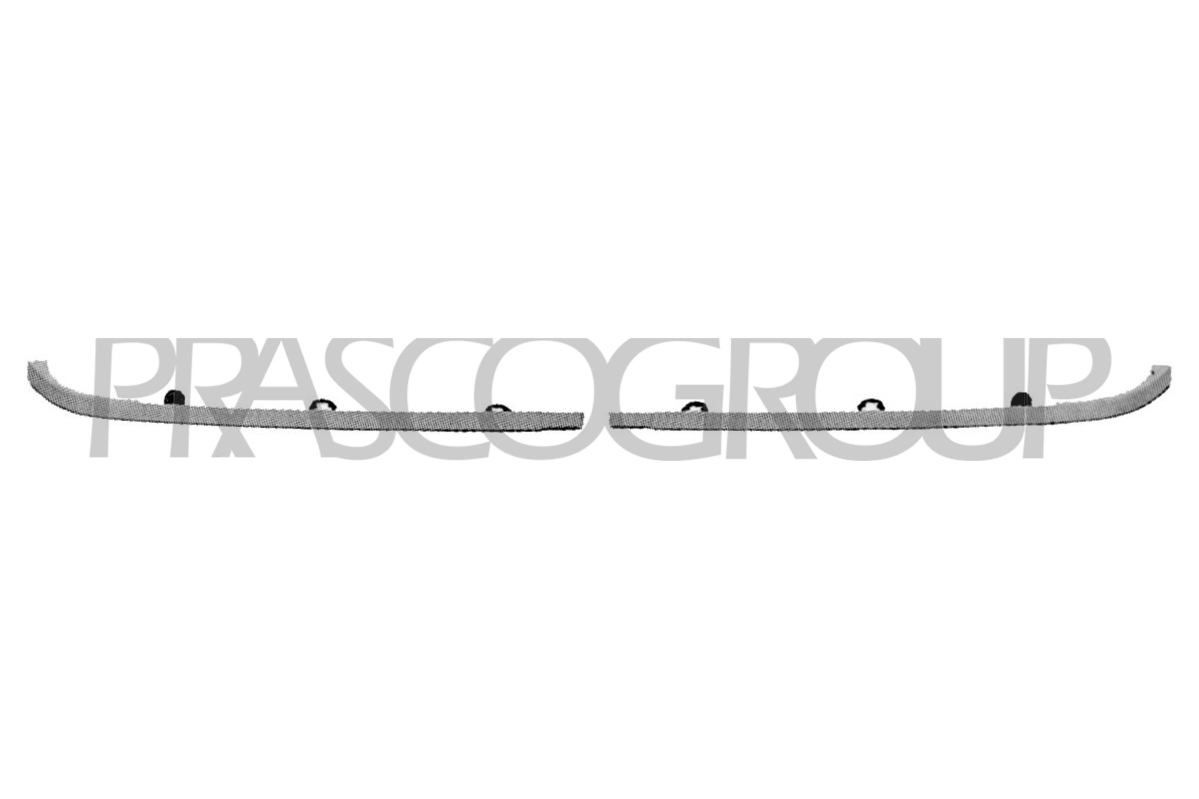 Eyelid, headlight PRASCO PG0552103