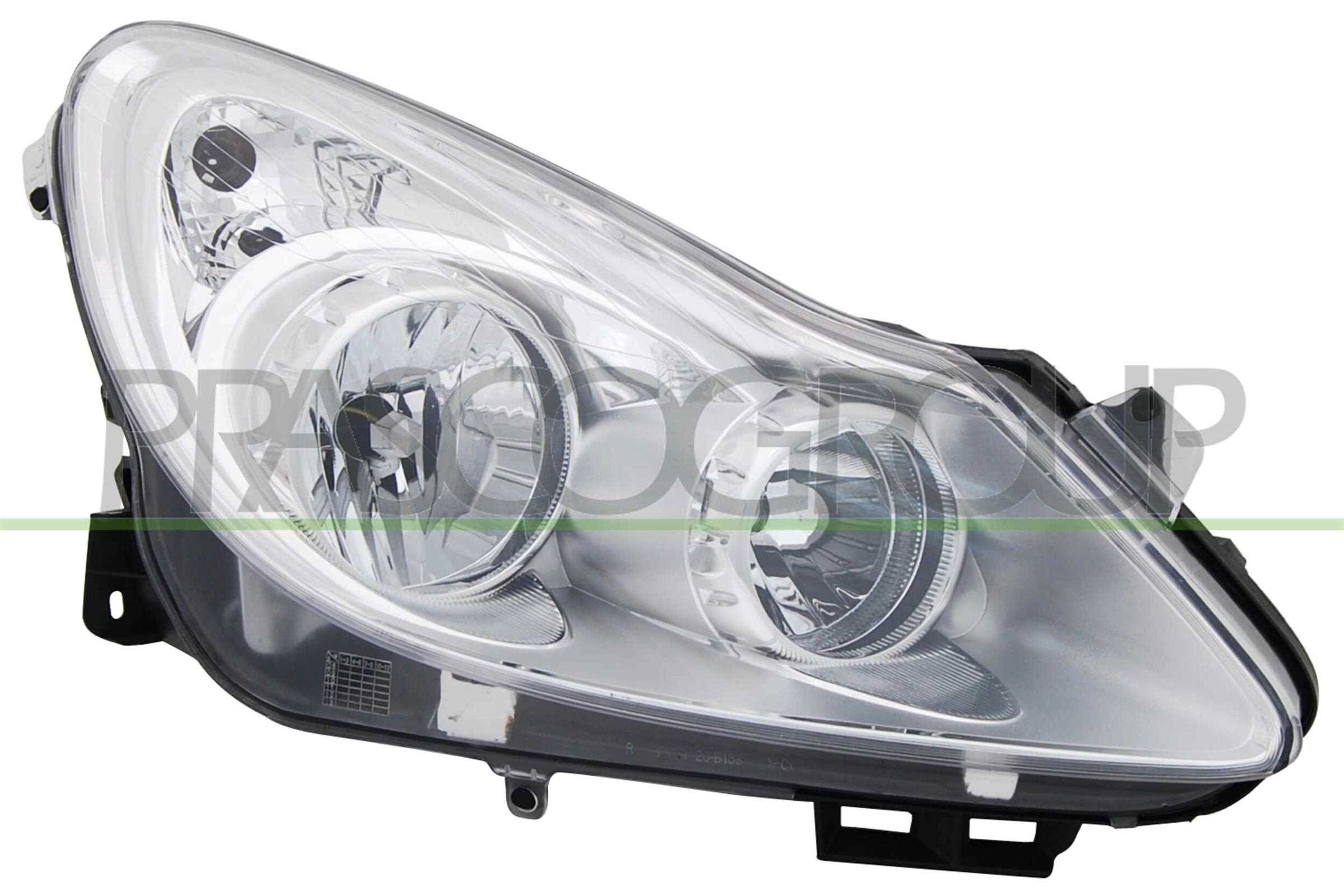 Headlight PRASCO OP0344901