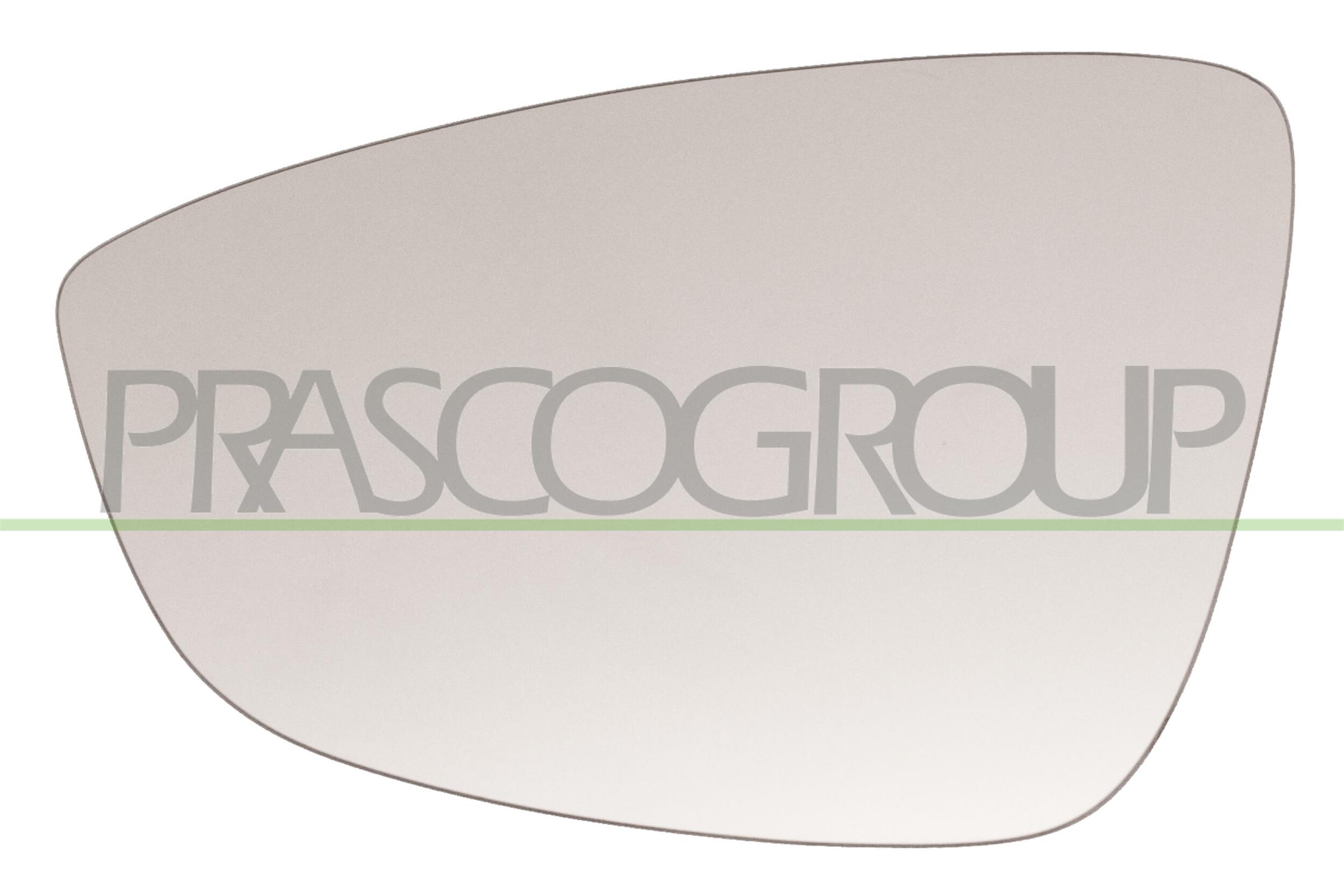 Mirror Glass, exterior mirror PRASCO VG6207514