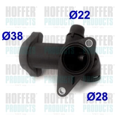 Coolant Flange HOFFER 93166