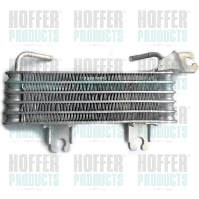 Oil Cooler, engine oil HOFFER 8095064