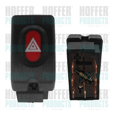 Hazard Light Switch HOFFER 2103608