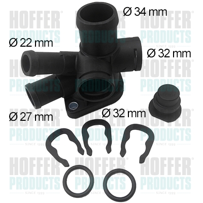 Coolant Flange HOFFER 93510