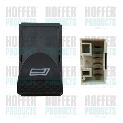 Switch, window regulator HOFFER 2106025