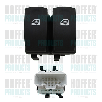 Switch, window regulator HOFFER 2106195