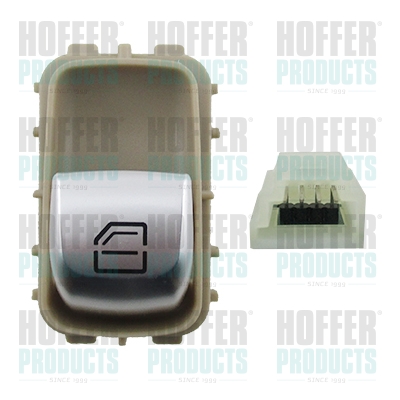 Switch, window regulator HOFFER 2106380