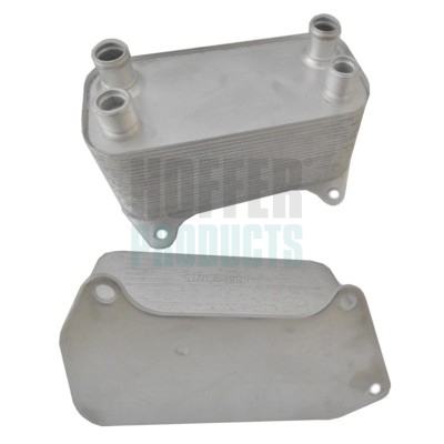 Oil Cooler, engine oil HOFFER 8095139