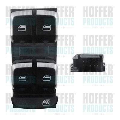 Switch, window regulator HOFFER 2106142