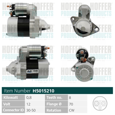 Starter HOFFER H5015210