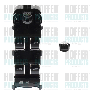 Switch, window regulator HOFFER 2106660