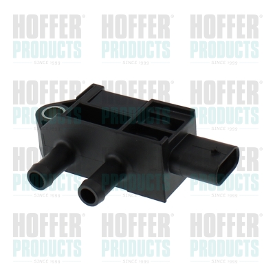 Sensor, exhaust pressure HOFFER 74727080