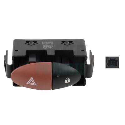 Hazard Warning Light Switch HOFFER 21036020