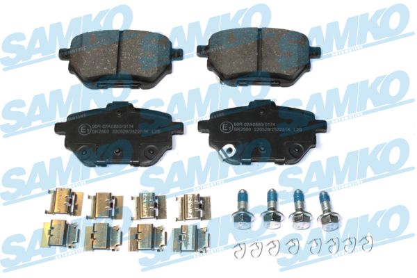 Brake Pad Set, disc brake SAMKO 5SP2251K