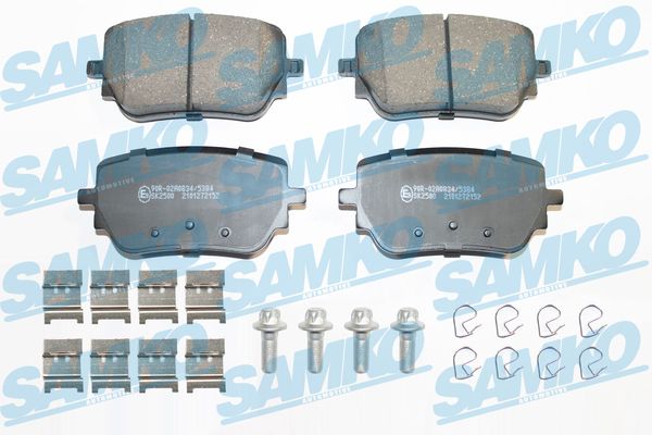 Brake Pad Set, disc brake SAMKO 5SP2152K