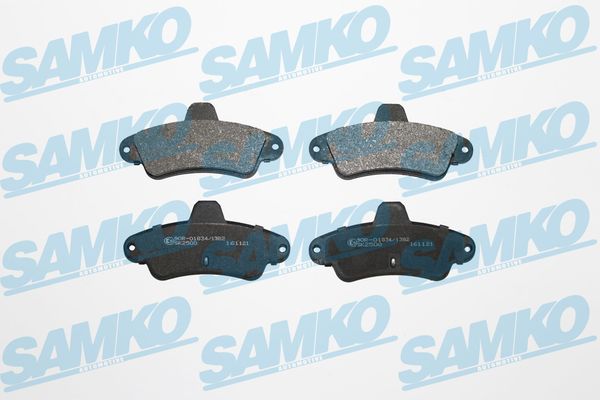 Brake Pad Set, disc brake SAMKO 5SP870