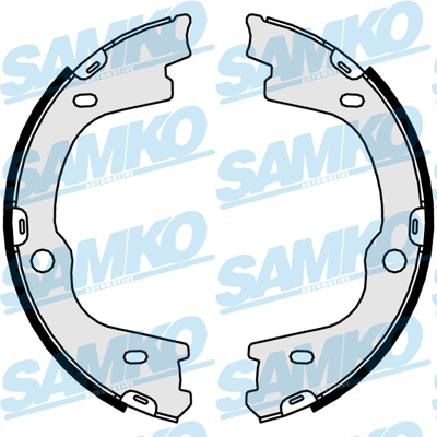 Brake Shoe Set, parking brake SAMKO 81057