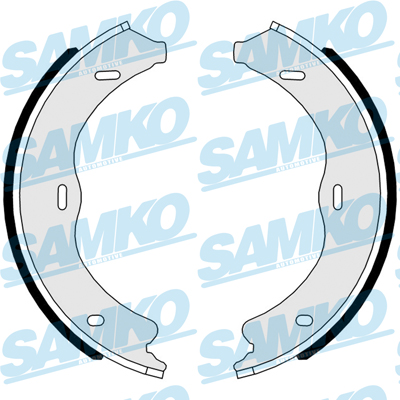 Brake Shoe Set, parking brake SAMKO 81117
