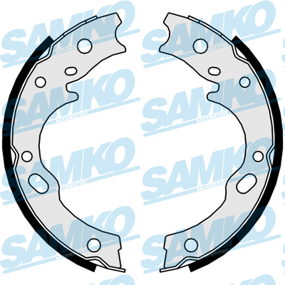 Brake Shoe Set, parking brake SAMKO 81127